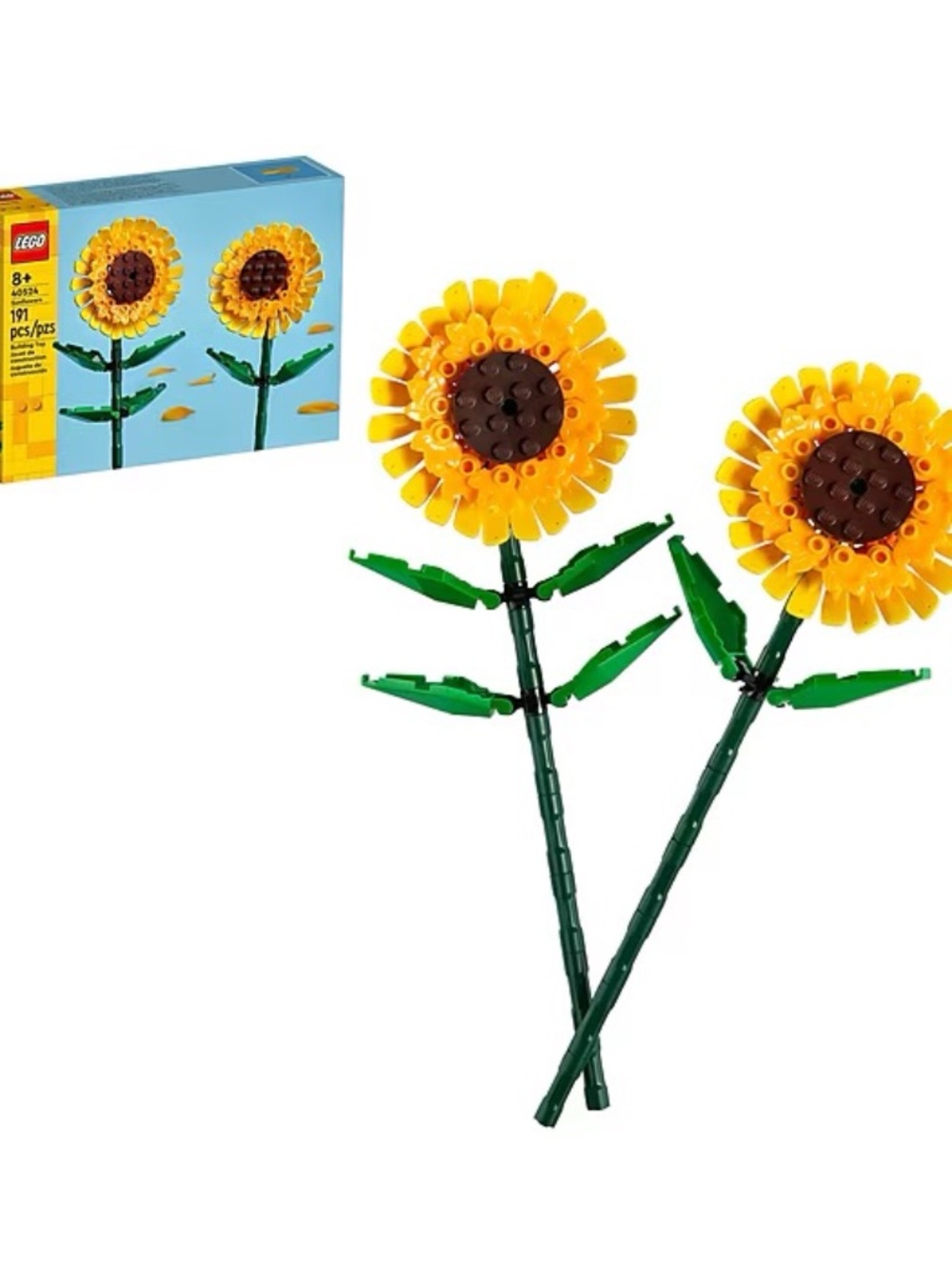 LEGO Botanicals Sunflowers, 191 Piece